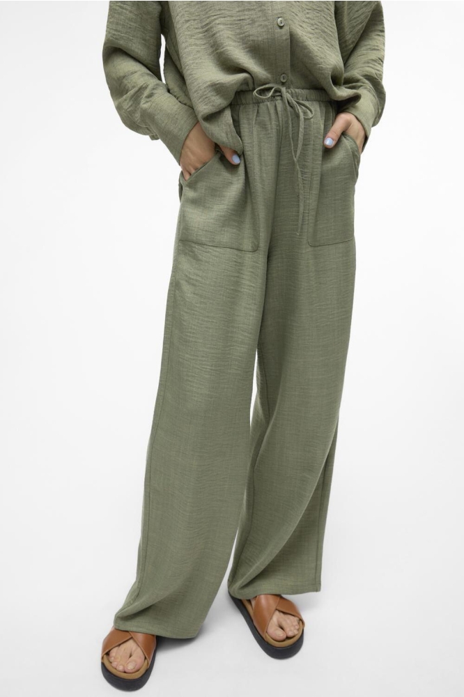 VMMELANEY HW LOOSE PANT WVN GA NOOS 10316385 LAUREL WREATH